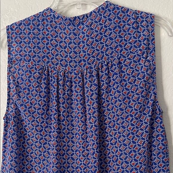 Like New! Joie Finnegan Button Front 100% Silk Tank Top in Size M - Picture 6 of 11